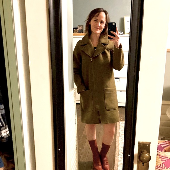 NWOT Madewell wool + cashmere coat - Picture 6 of 10